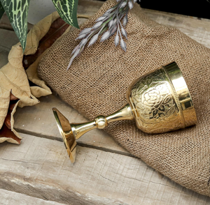 แก้วน้ำโลหะโบราณ ดีไซน์โบราณ สำหรับงานแต่งงาน บาร์ และแก้วไวน์ สำหรับดื่มโซดา-ไลม์ ชุดแก้วไวน์ - Product Image 4