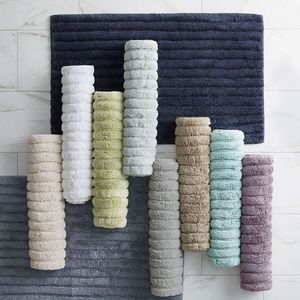 Alfombrillas de baño de algodón con mechones de alta absorción, sensación más suave y antideslizante, alfombrilla de baño lavable a máquina al precio más barato - Product Image 5