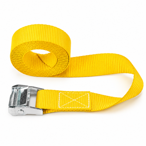 Sangle de cargaison robuste en polyester avec boucle à came 50mm 450kg/800kg certifiée CE pour la logistique et la sécurisation des marchandises Fabricant OEM ODM Usine - Product Image 1