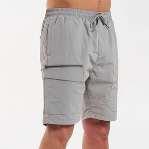 Conjunto Cortavientos para Hombre, Chaqueta y Pantalones Cortos de Poliéster y Nailon, con Cierre, Dos Piezas - Product Image 4