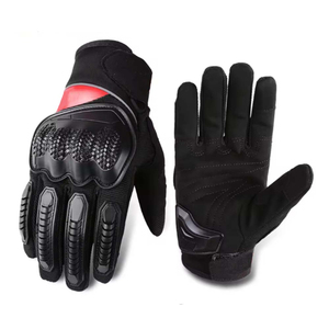 Outdoor <b>Full</b> Finger Race Gear Motorbike Racing Gloves Genuine Cowhide Leather Made <b>Full</b> Custom Waterproof Non <b>Slip</b> Riding Gloves - Product Image 2
