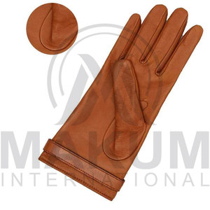 Nouveaux gants d'équitation d'hiver à écran tactile antidérapants à doigts entiers unisexes professionnels pour l'extérieur personnalisables en cuir véritable - Product Image 2