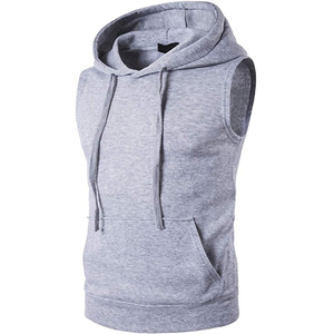 Débardeur de sport pour hommes, vêtements de fitness, pull sans manches pour la musculation, OEM - Product Image 3