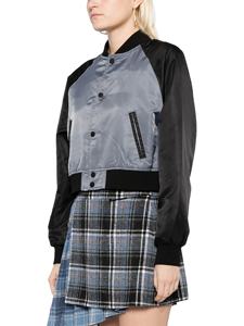 Chaqueta Corta de Satén para Mujer, a la Moda, de Secado Rápido, 100% Seda con Forro de Poliéster, Cuello Alto, Tela Suave, OEM, Precio al por Mayor - Product Image 5