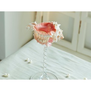 Industry trending sea shell & glass wine glass suitable for both indoor and outdoor events ideal for bars and lounges - Product Image 4