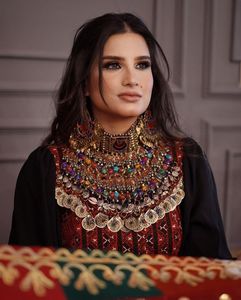 Afghani <b>Dress</b> Women Traditional Kuchi Embroidery Maxi <b>Dress</b> Puff Sleeve <b>Bohemian</b> Style Hand Embroidery Party Wear Casual <b>Dresses</b> - Product Image 6
