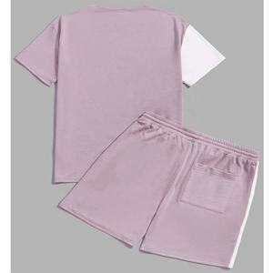 EDOOR WEARS Unisex Terry 100% Cotton Quick Dry Short <b>Set</b> T-Shirt Shorts Streetwear Casual Summer Lounge Wear Matching Outfit <b>Set</b> - Product Image 5