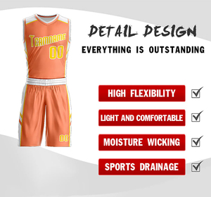 Conjunto de Uniforme de Baloncesto para Hombre de Diseño Moderno, Jersey de Baloncesto Personalizado con Sublimación Completa, Transpirable, de Secado Rápido, para Entrenamiento Deportivo en Equipo - Product Image 3