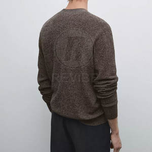 Cárdigan de Algodón 100% con Logotipo Frontal, Ligero, a la Moda, para Invierno, Gran Venta - Product Image 4