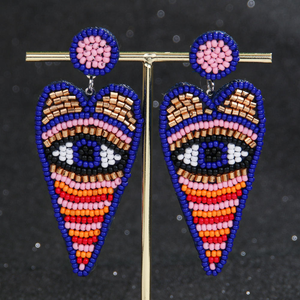 Bijoux d'été classiques faits à la main avec perles colorées, pendentifs pendulaires, cadeaux de plage, perles de rocaille pour femmes BY MULTI CRAFT - Product Image 3