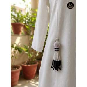 Beaded Tassel Curtain Tieback Rope Holdback Decorative Curtain <b>Tie</b> <b>Back</b> Elegant Window Treatment Home Decor Accessories - Product Image 2