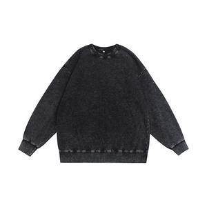 Sweat-shirt ample en coton épais à épaules tombantes, molleton lourd, vente en gros, OEM - Product Image 1