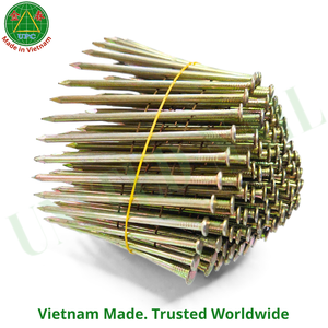 Clavos en rollo de acero recubierto de amarillo de 2.87x70mm para pistola de aire con vástago liso/roscado, fabricados en fábrica de Vietnam |   Clavo en rollo - Product Image 3