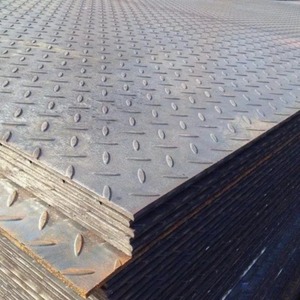 Chapa de Acero Laminada en Frío con Diseño a Cuadros, Placa de Acero al Carbono Negra para Pisos y Fabricación - Product Image 1
