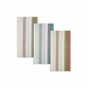 ผ้าเช็ดครัวลายทาง 100% ผ้าฝ้าย ปลอดสารอะโซ ซึมซับดีเยี่ยม ราคาประหยัด - Product Image 6