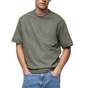 T-shirt Streetwear Personnalisé OEM 2026 – T-shirts Distressed en Gros, Coton Oversize Lavé à l'Acide pour Hommes, Style Vintage – Collection Été - Product Image 1