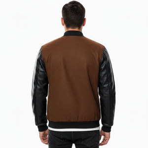 Premium Unique OEM Custom Chain Chenille <b>Patch</b> Embroidery Vintage Baseball <b>Jacket</b> Letterman <b>Jackets</b> For Men and Women - Product Image 2