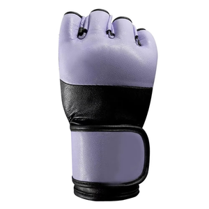 Guantes de MMA de Medio Dedo de Cuero PU Personalizados para Hombre, Antideslizantes, Transpirables, con Cierre de Gancho y Bucle, Etiqueta/Logotipo Totalmente Personalizados, Colores Personalizados - Product Image 3