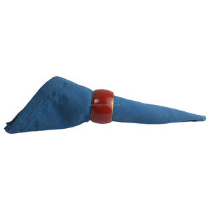 Nouveaux arrivages anneau de serviette en métal plaqué Design porte-serviettes pour Table à manger fête de mariage et décoration de vaisselle d'hôtel - Product Image 4