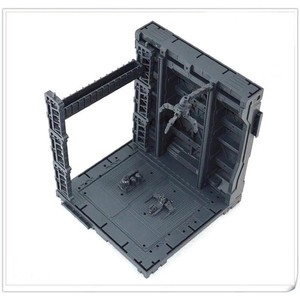 En stock : Diorama PVC de scène de hangar, unité d'entretien de hangar, base de première ligne, installation d'entretien Gundam / Transformers - Product Image 1