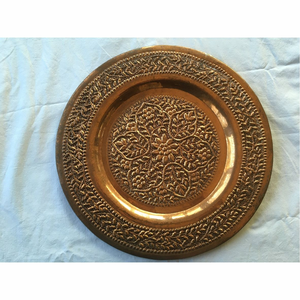 <b>Large</b> Classic Eco-Friendly Polished Copper <b>Plates</b> for Kitchen Use - Product Image 3