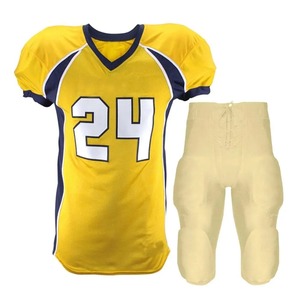 Uniforme de Fútbol Americano de Poliéster Protector de Alta Calidad, Conjunto de Pantalones y Camiseta Personalizados para Equipos, Proveedor Mayorista - Product Image 5