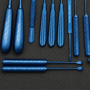 Juego de Instrumentos para Extracción de Cartílago de Costilla Daniel Gubisch con Recubrimiento de Titanio, Juego de Extracción de Costillas, Instrumentos para Cirugía Plástica y Rinoplastia - Product Image 5