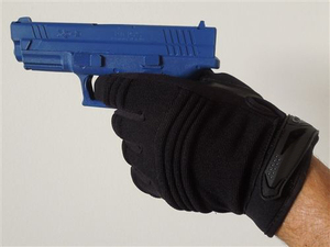 Gants tactiques en cuir pour agents spéciaux, les plus vendus, de haute qualité, avec sangle de poignet réglable, isolés, design unisexe - Product Image 3