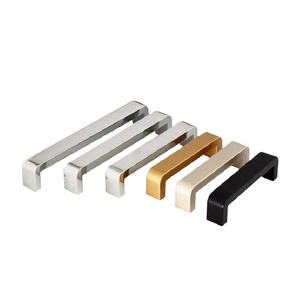 Tay Nắm Tủ Quần Áo Tủ Quần Áo Nhà Bếp Bằng Thép Không Gỉ Tay Nắm Kéo Ngăn Kéo Cửa Tủ Quần Áo Màu Bạc - Product Image 1