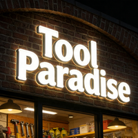Letras de Canal de Plástico Personalizadas con LED para Letreros de Negocios, Letras de Canal 3D para Publicidad Exterior, Letrero Acrílico con LED