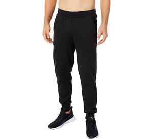 Joggers de secado rápido para hombre, ropa deportiva informal para Fitness, material de lona de cintura media elástica, pantalones de chándal delanteros planos para uso en el gimnasio - Product Image 1