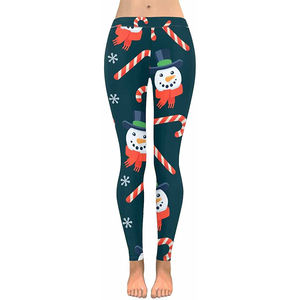 Nouveaux Leggings de Yoga et Fitness OEM en Gros, Sublimation Personnalisée, Vêtements de Sport pour Femmes, Leggings/Pantalons de Yoga Sublimés avec Logo Personnalisé - Product Image 4