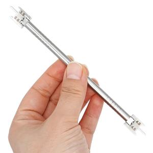 Posicionador de brackets de ortodoncia dental, calibrador de altura de articulación ajustable de doble extremo, herramienta para dentista - Product Image 6