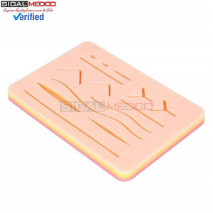 High-Quality Stainless Steel Suture <b>Practice</b> Kit Surgical Suturing Needle Holders Forceps Scissors <b>Pads</b> Kit Medic Instruments - Product Image 2