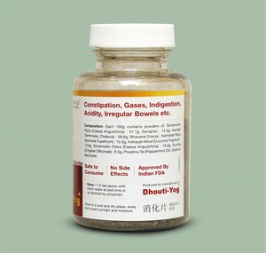 Comprimés d'extraits végétaux ayurvédiques pour la routine digestive – Formule naturelle à base de plantes en comprimés - Product Image 3