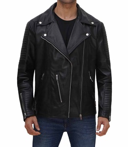Veste en cuir Avirex de qualité supérieure pour homme, couleurs personnalisées disponibles, tailles personnalisées, imperméable, coupe-vent, broderie sur le devant, meilleure vente - Product Image 5