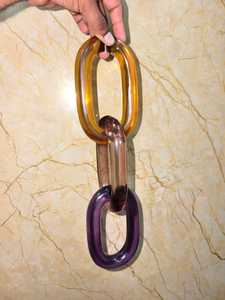 Eslabones de Cadena de Resina Personalizables, Tamaño Extra Grande, Transparentes, Multicolores, ARIF HANDICRAFTS, Resistentes al Agua, Diseño Moderno Disponible - Product Image 5