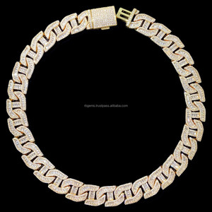 Cadena de Tenis de Alta Calidad con Diamantes Cultivados en Laboratorio con Corte Esmeralda, Oro de 14K, 2-6.5mm, D VVS, Certificado IGI, Collar para Hombre y Mujer - Product Image 6