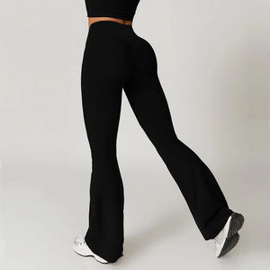 Leggings de sport pour femmes de haute qualité, sans couture, personnalisables - Product Image 1