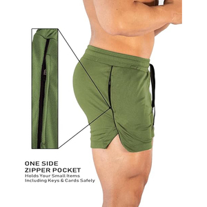 Pantalones Cortos Deportivos de Poliéster para Sublimación, Blancos, para Hombre, Personalizables con Impresión - Product Image 2