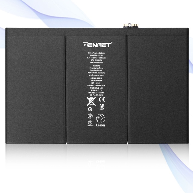 100% High Capacity Tablet Battery for ipad 5 7 8 9th Gen 10.2 Air 1 2 2018 Battery Replacement