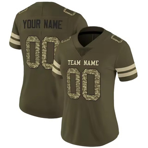 Maillot de football camouflage personnalisé, uniforme d'équipe personnalisé, maillot de rugby à col en V, haut de sport pour adulte grande taille - Product Image 1