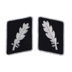 Épaulettes de col uniformes de qualité supérieure, personnalisables en taille/couleurs/logo, forme de col, coussinets de col/matériaux écologiques, brodés - Product Image 2