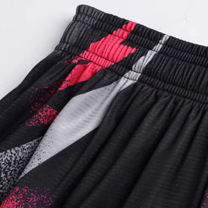 Conjunto de Camiseta y Pantalones Cortos de Baloncesto, Talla Grande, Verano, Profesional, Nuevo, Secado Rápido, Transpirable, Antibacterial, Anti-UV, Estampado Frontal - Product Image 2