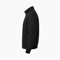 Veste bomber d'hiver pour homme en polyester et coton imperméable de haute qualité, à capuche, col montant, fermeture éclair sur le devant, doublure en polaire, service OEM