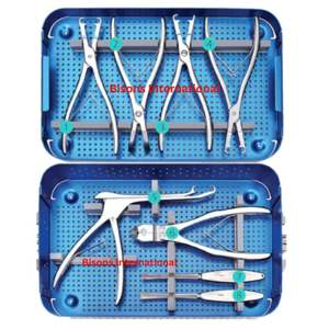BISONS - Juego de Instrumentos Quirúrgicos Ortopédicos Manuales de Acero Inoxidable para Fijación de Traumatismos - Product Image 1