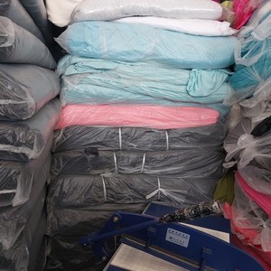 Tela de Punto Elástica 100% Algodón Hecha en Corea, Suave, de Alta Calidad, Teñida en Color Liso para Prendas de Vestir - Product Image 2