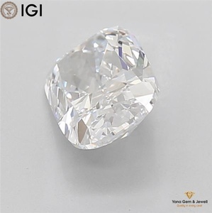 เพชร CVD ที่เพาะเลี้ยงในห้องปฏิบัติการ รูปทรงคุชชั่น สี E ความสะอาดระดับ VVS1 พร้อมใบรับรอง IGI น้ำหนัก 2.50 กะรัต สำหรับเครื่องประดับแฟชั่นสตรี - Product Image 6