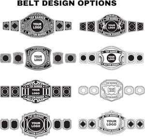 เข็มขัดแชมป์ MMA แบบกำหนดเอง-1 ชิ้น น้ำหนักเบา ออกแบบและโลโก้ปรับแต่งได้สำหรับงานกีฬา - Product Image 5