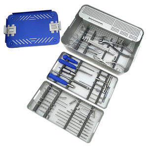 Kit d'instruments chirurgicaux de haute qualité en acier inoxydable pour plaque de blocage orthopédique manuelle A0 pour membre supérieur - Product Image 1